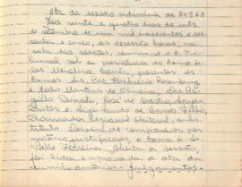 Ata da Sessão Ordinária do Tribunal Regional Eleitoral de Minas Gerais, realizada em 24/09/1965